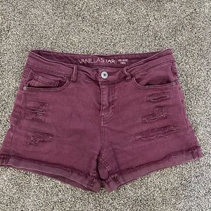 SUPER CUTE!! MAROON SHORTS